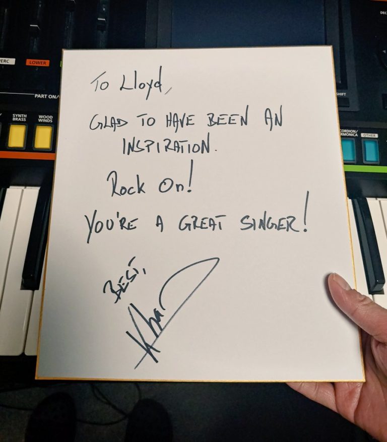 ロイカーンに認められたシンガーって事か